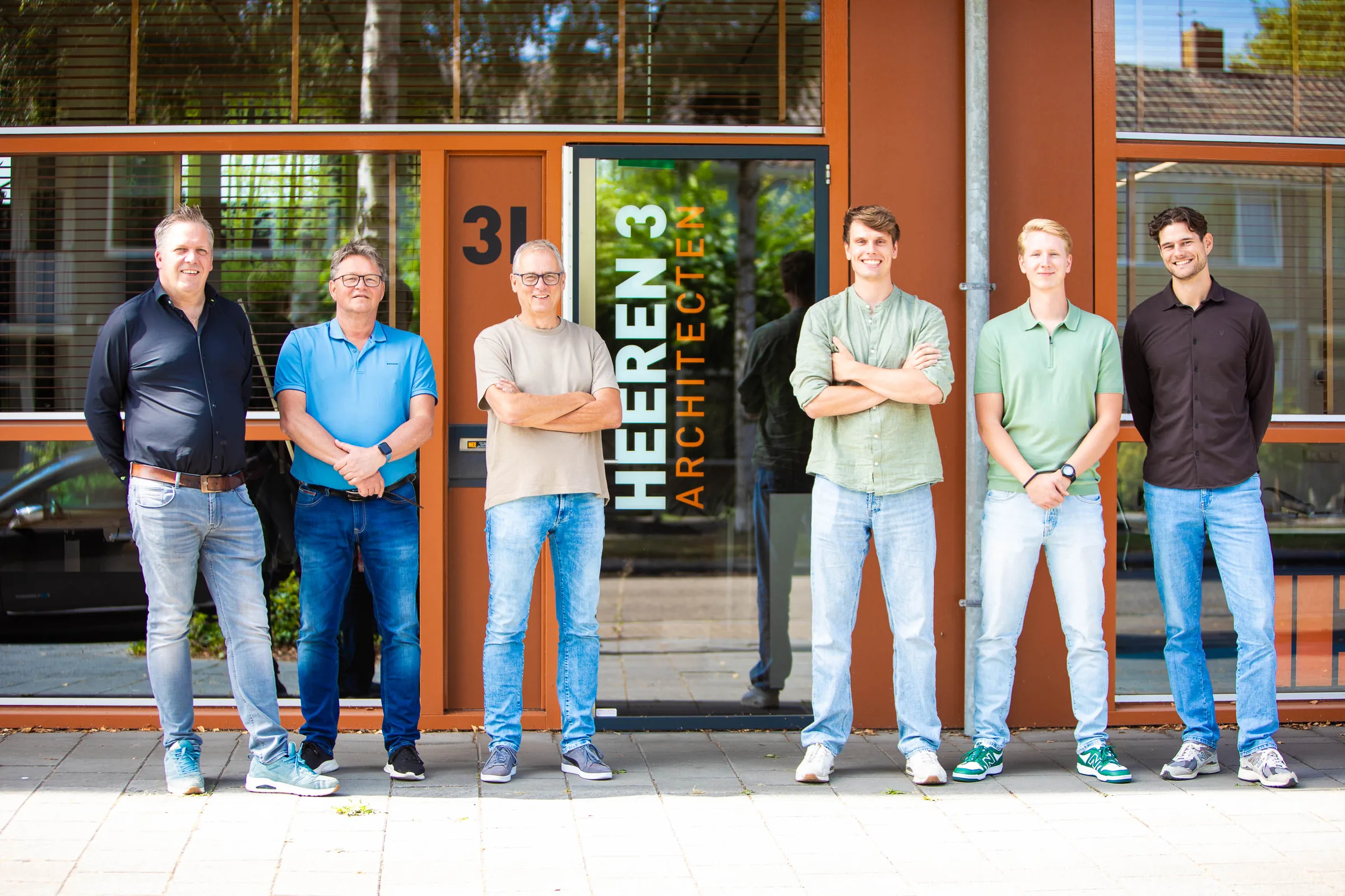 Het team van Heeren 3 Architecten